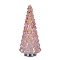 13" Volos Pink Glass Tree