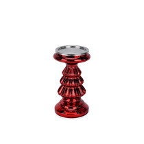 8" Kavala Glass Tree Candleholder