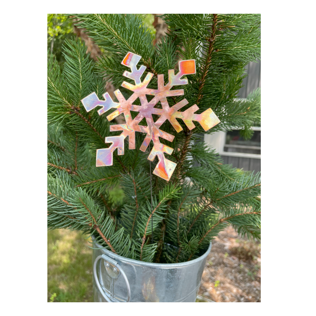 Natural Copper XL Snowflake