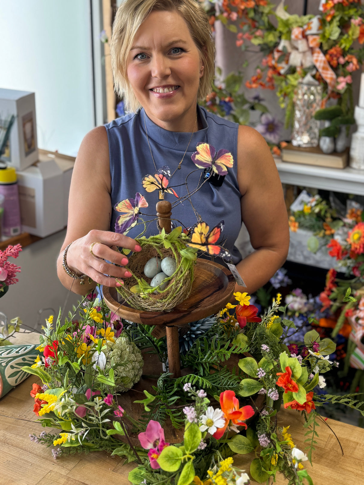 Light Green Chick Succulent Orb