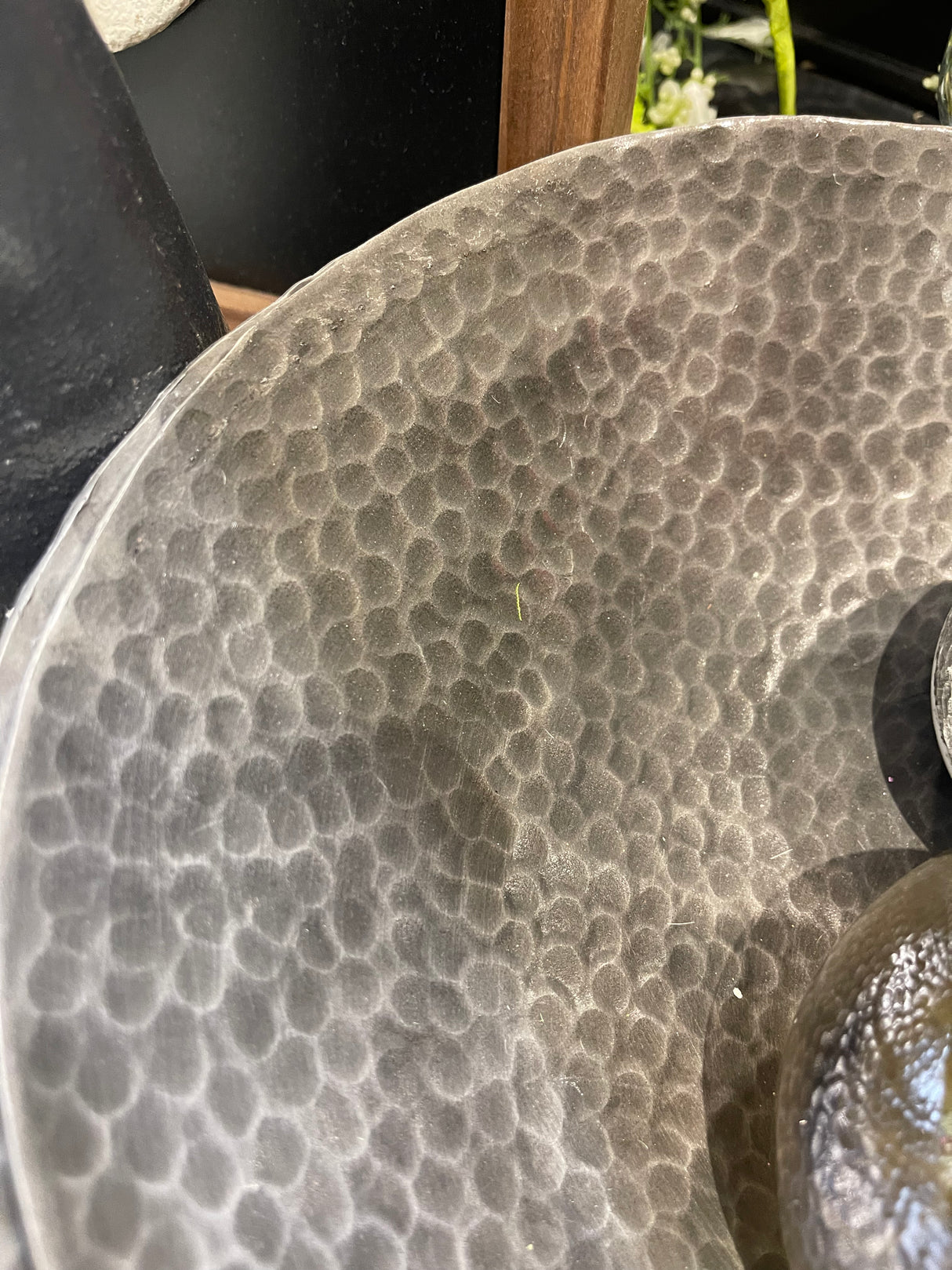 Aluminum Antique Silver Bowl