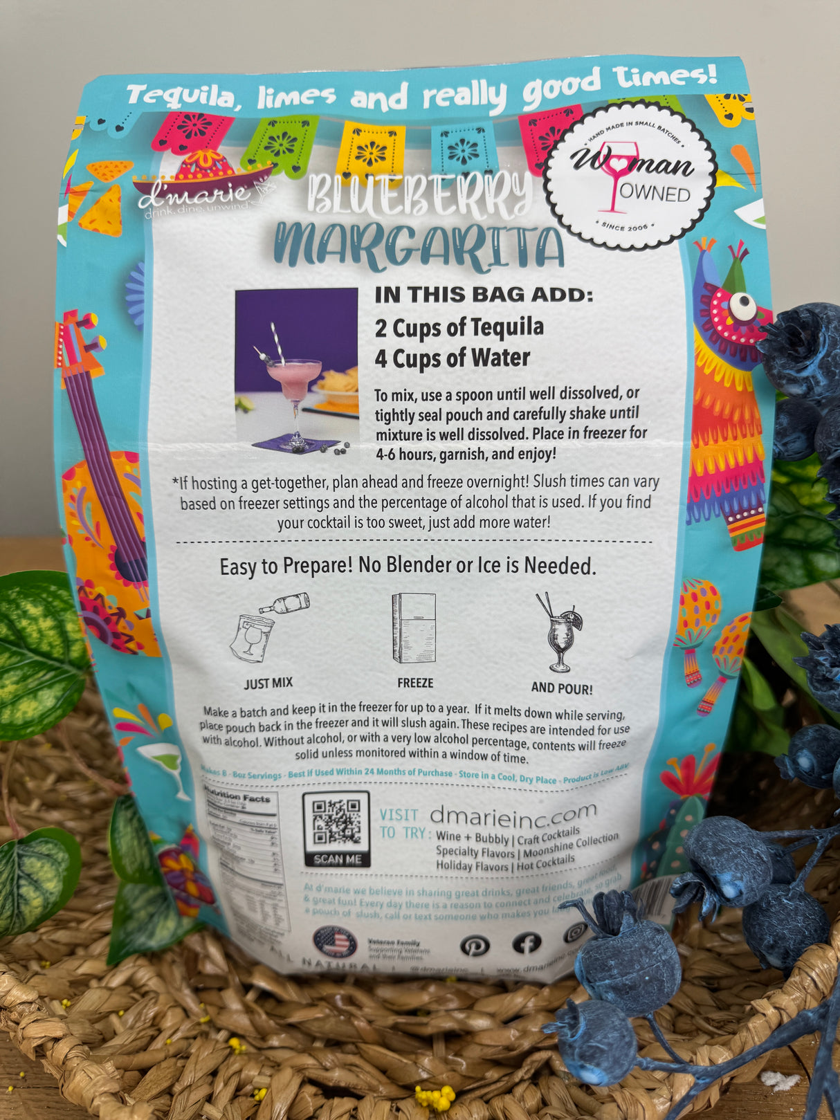 Blueberry Margarita Slush Mix