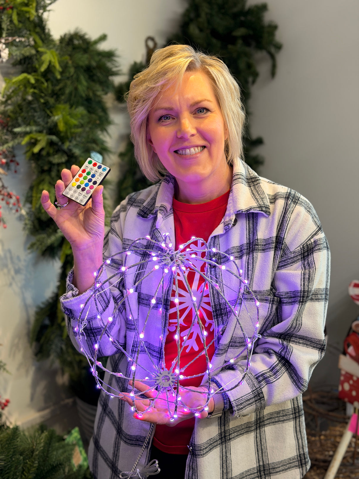 12" Foldable Lighted Sphere