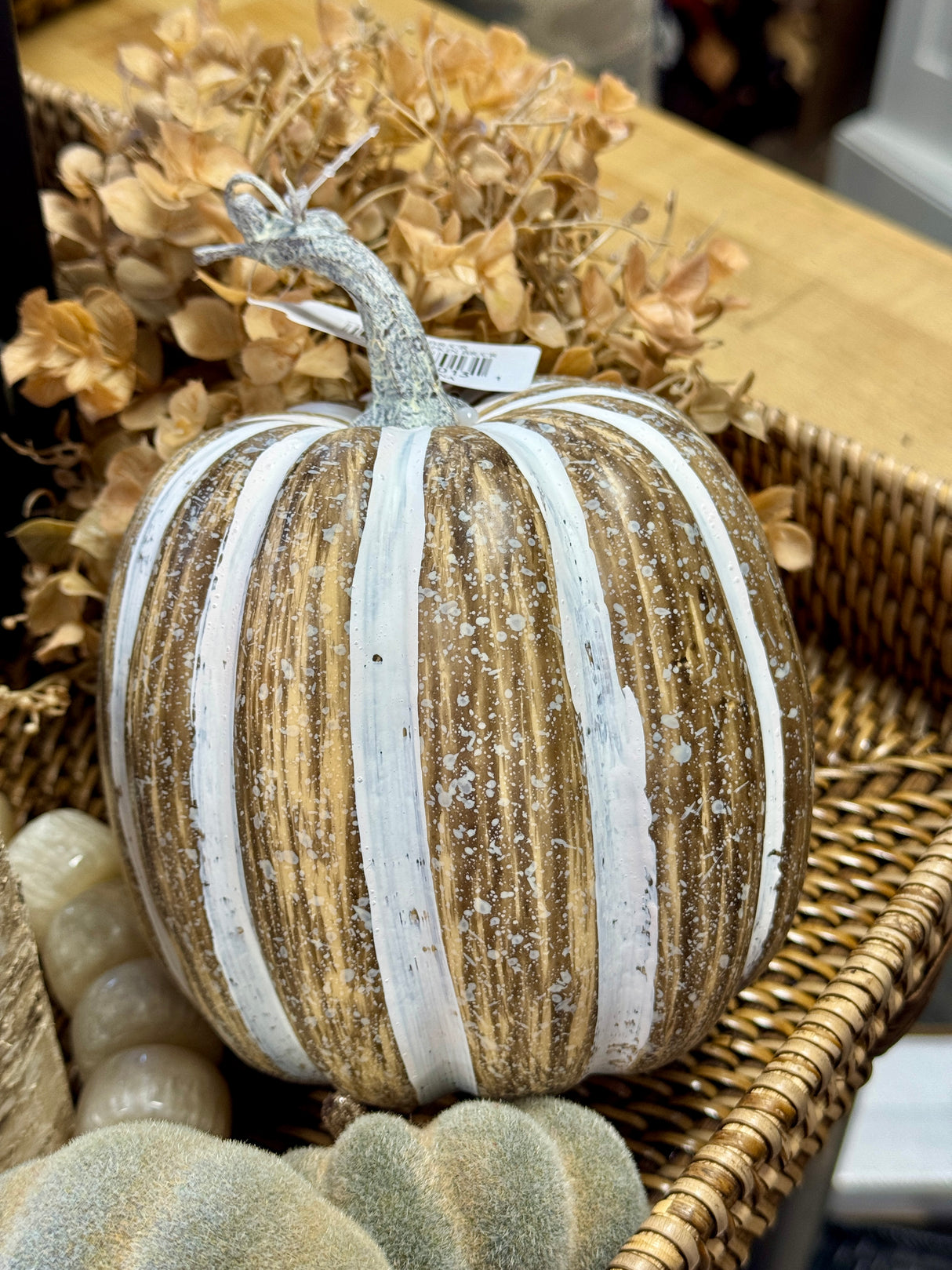7" Fall Fun Pumpkin