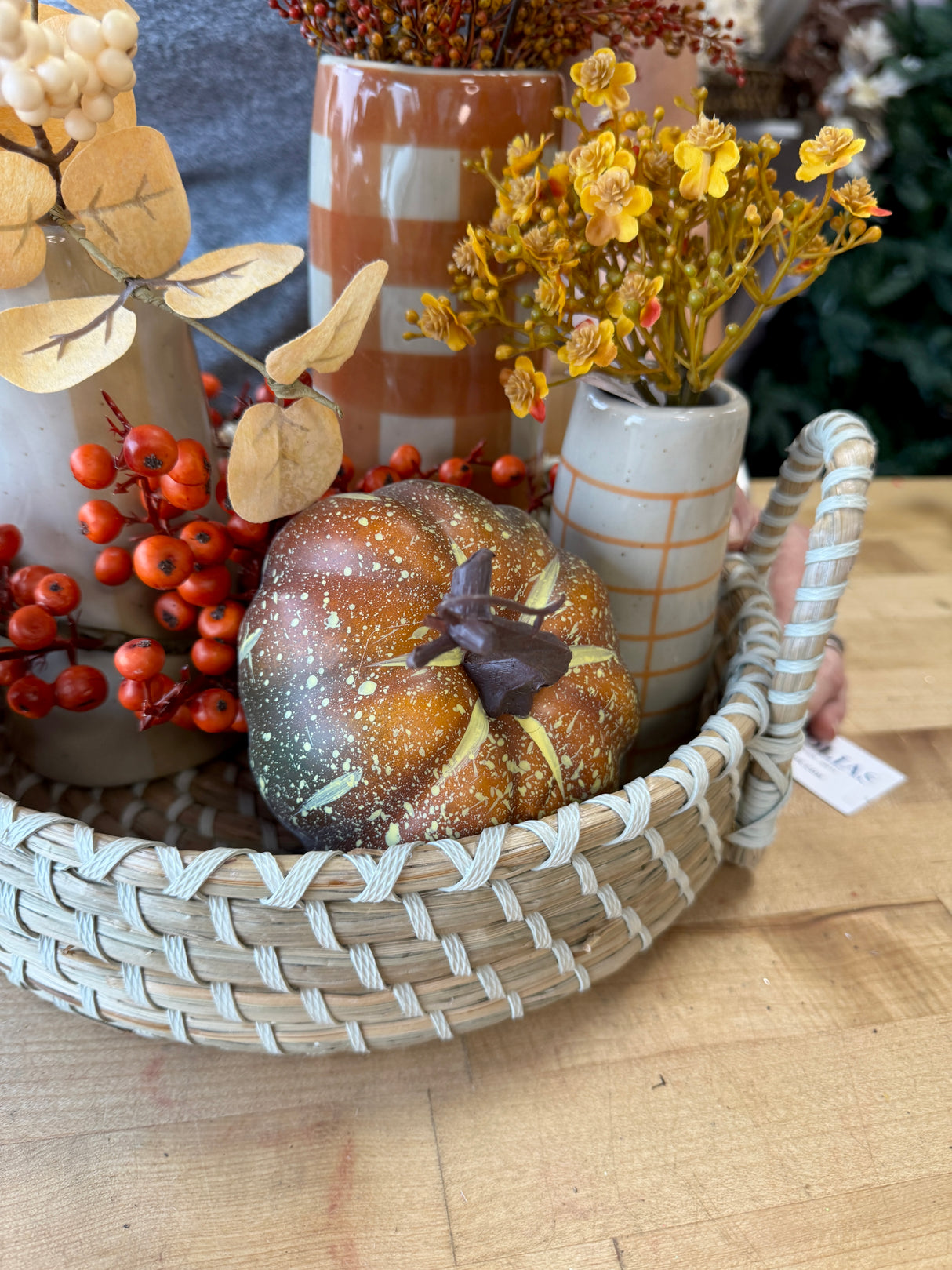 Mini Picked Fall Pumpkin