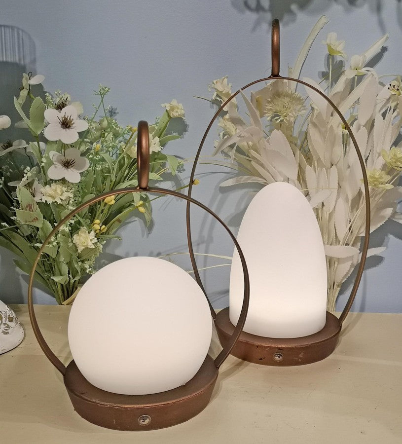 Bronze Glowing Lantern -2 Sizes