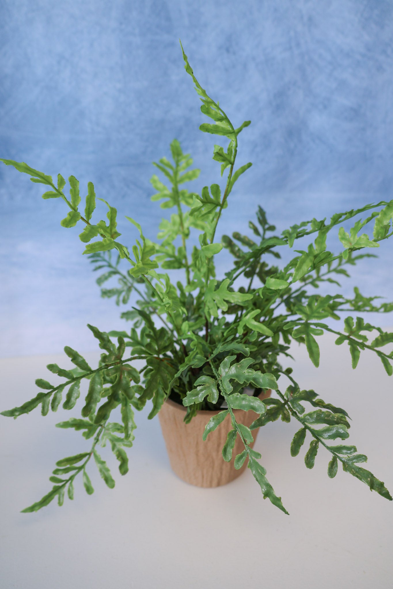 Real Touch Potted Fern Silk Plant