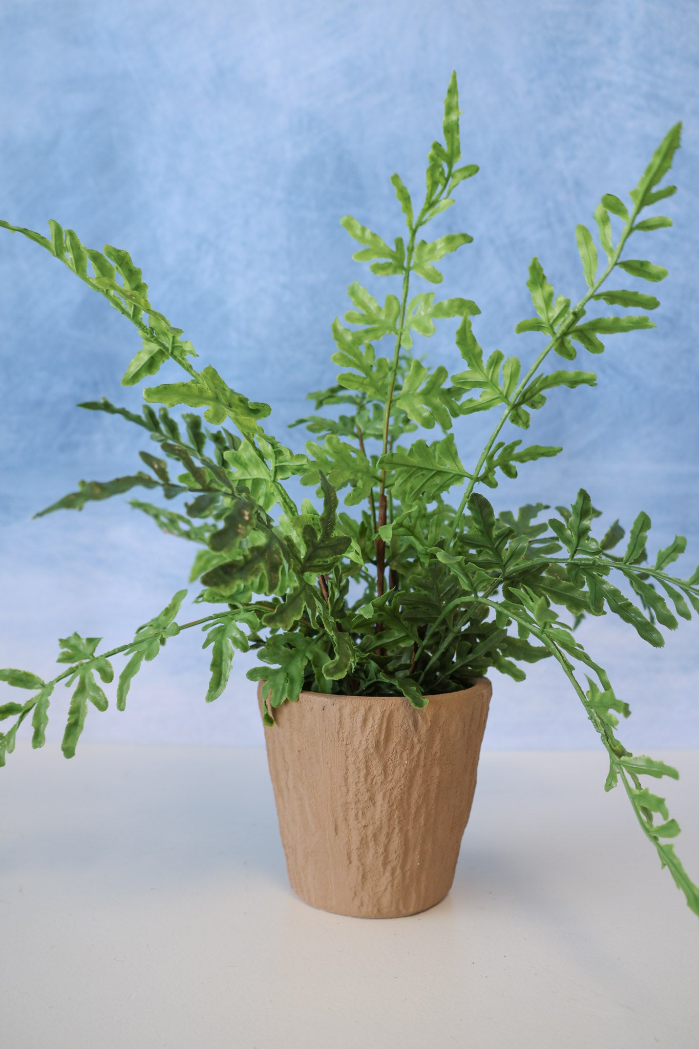 Real Touch Potted Fern Silk Plant