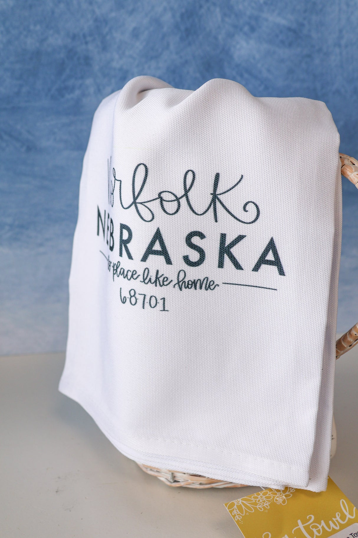 No Place Like Norfolk Tea Towel