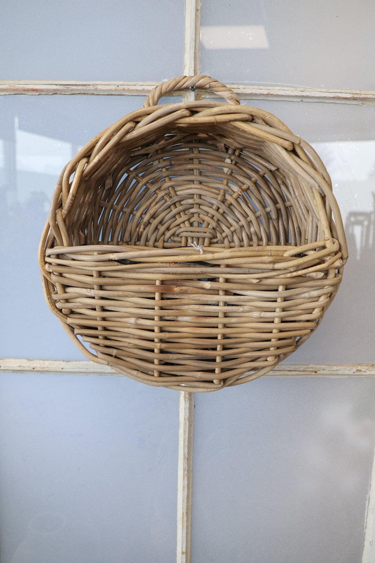 Tracey Rattan Wall Basket