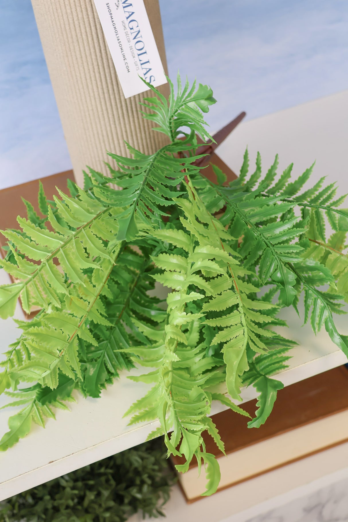 Real Touch Boston Fern Bush
