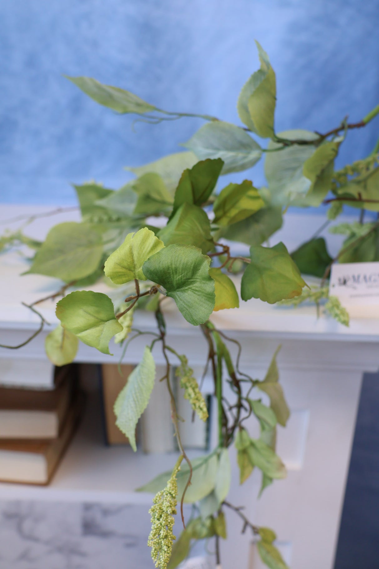 5' Elm Leaf & Tassel Seed Garland