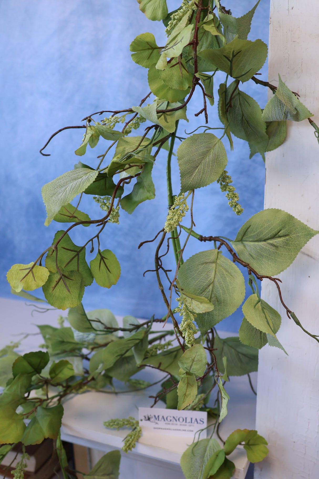 5' Elm Leaf & Tassel Seed Garland