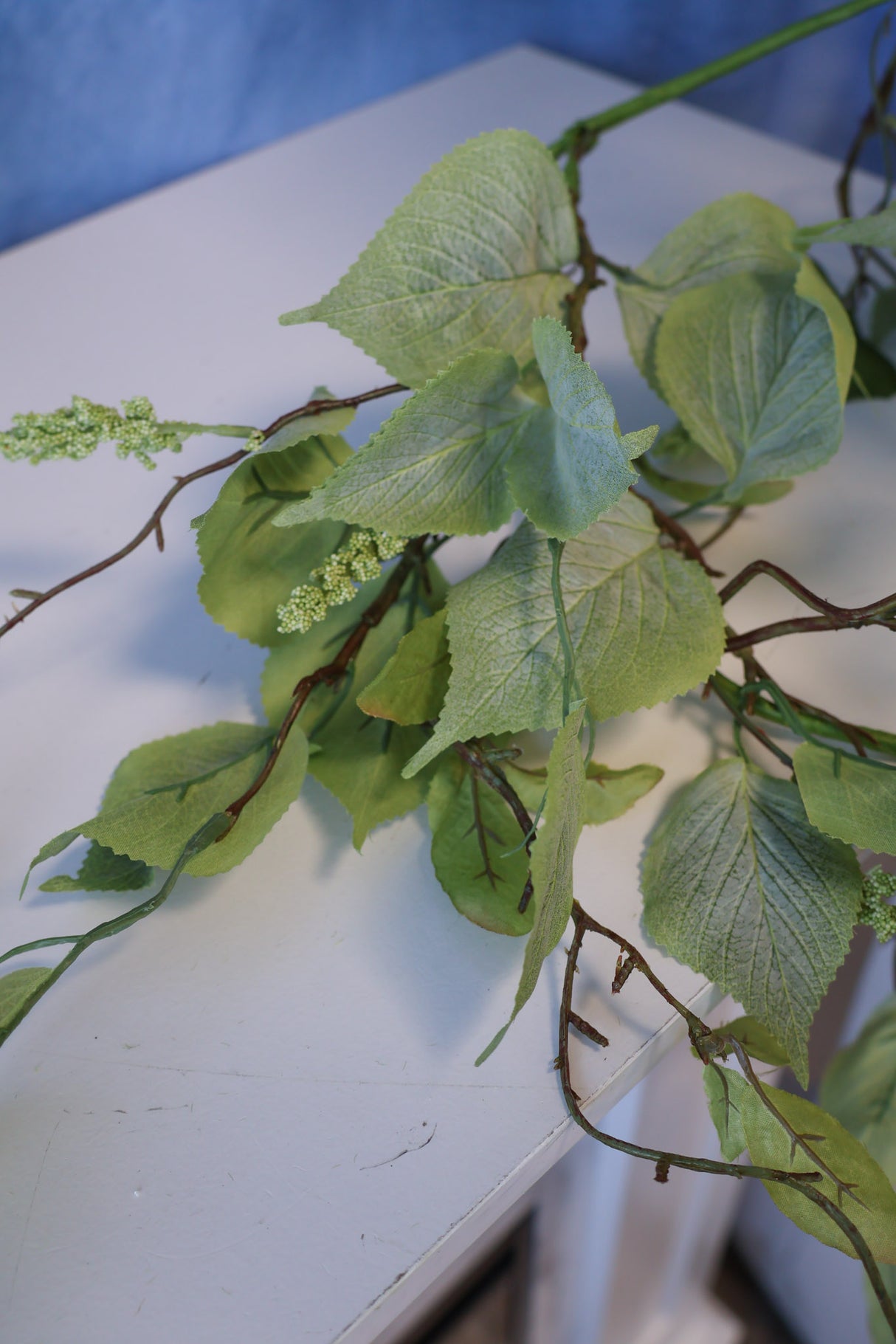 5' Elm Leaf & Tassel Seed Garland