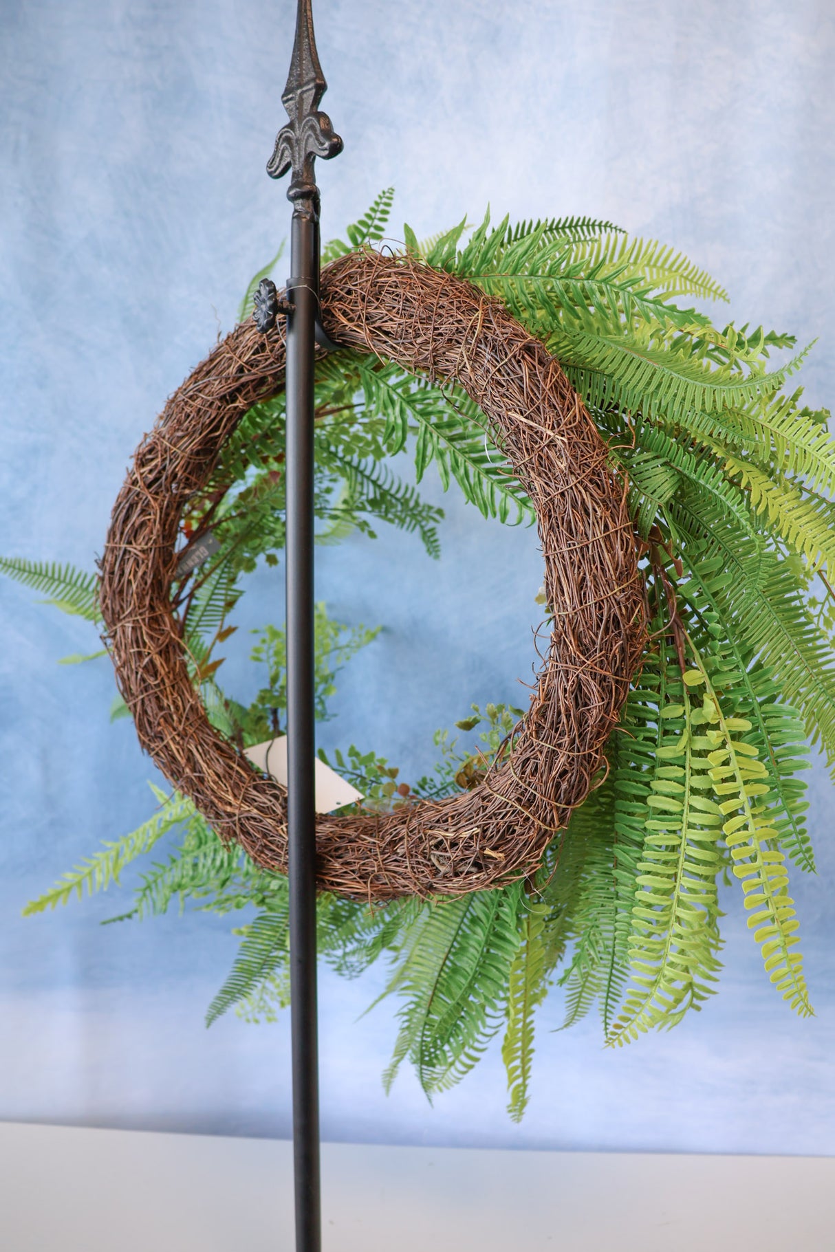 24" Real Touch Fern Wreath