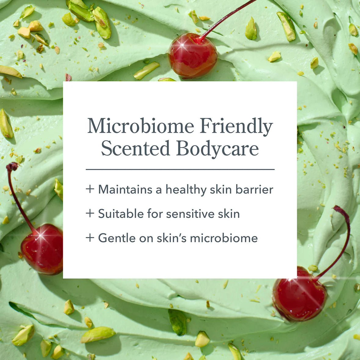 Pistachio & Dark Cherry 3-Piece Bodycare Gift Set