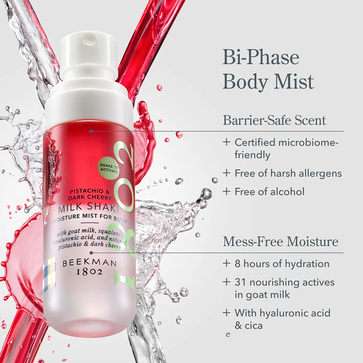 Pistachio & Dark Cherry Milk Shake Mist