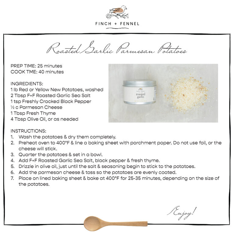 Roasted Garlic Sea Salt