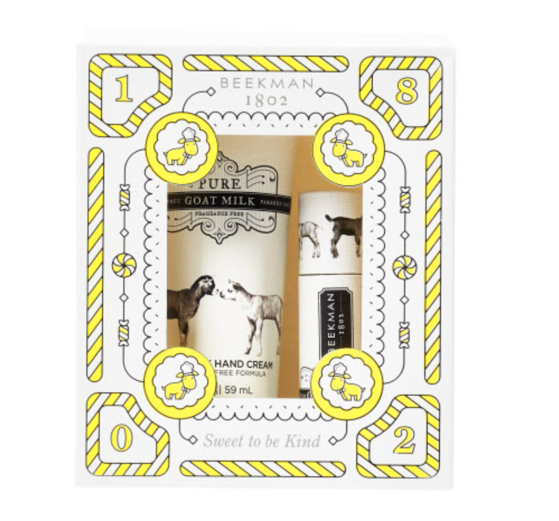 Holiday Pure Hand & Lip Balm Set