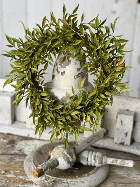 12" Smilax Candle Ring