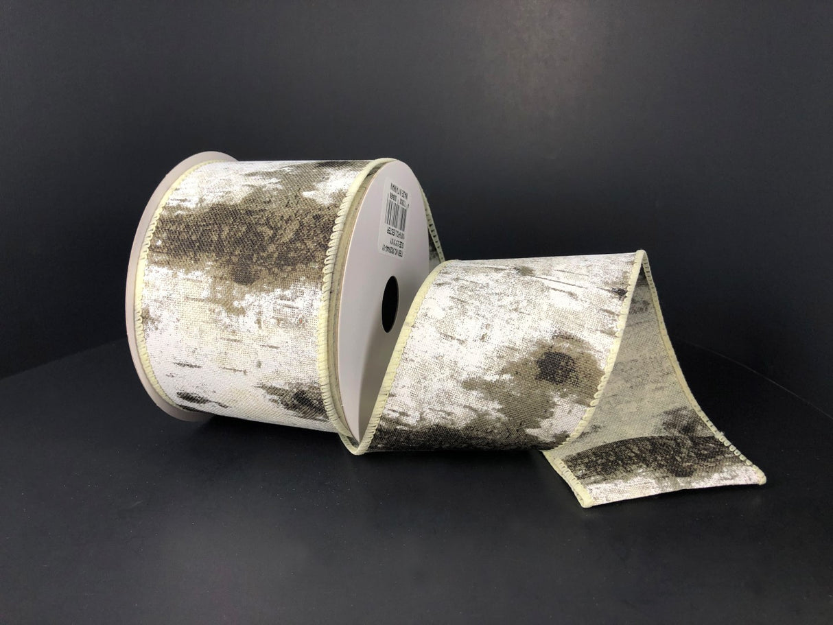 Birch Tree Canvas Ribbon Bolt