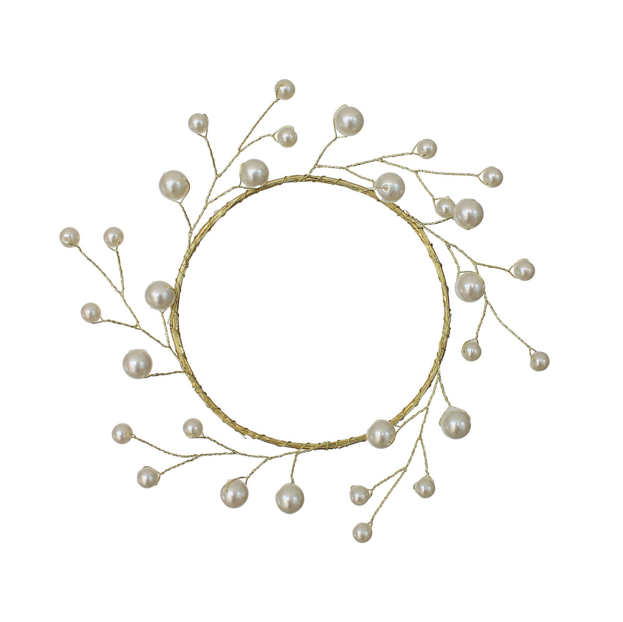 Shimmering Pearl Candle Ring