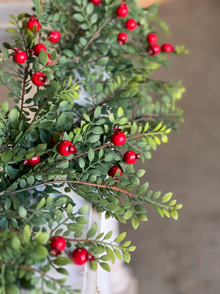 5' Lively Berry Bough Garland
