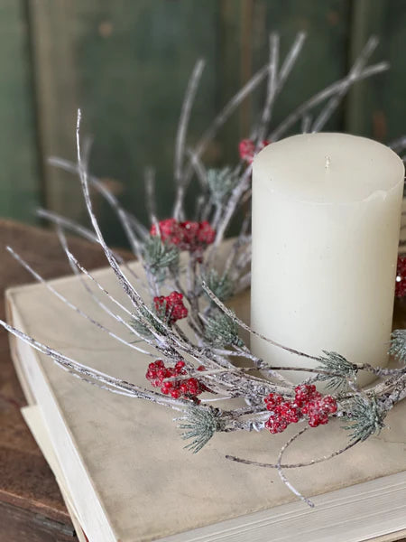 Birchwood Berry & Pine Candle Ring