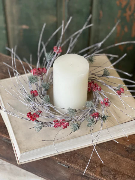 Birchwood Berry & Pine Candle Ring