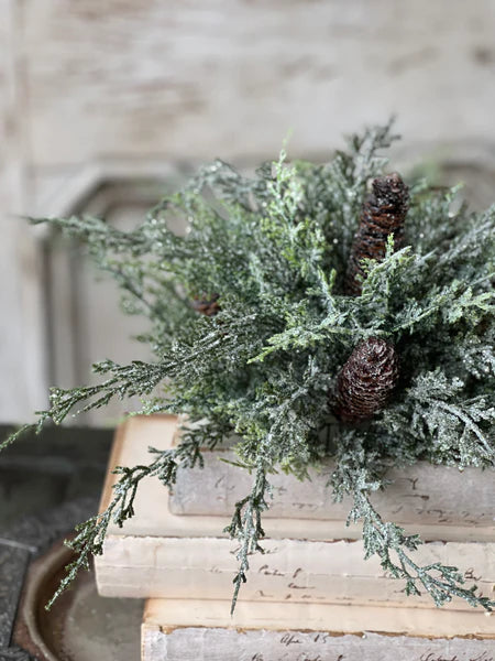 Silver Thread Cedar Half Sphere