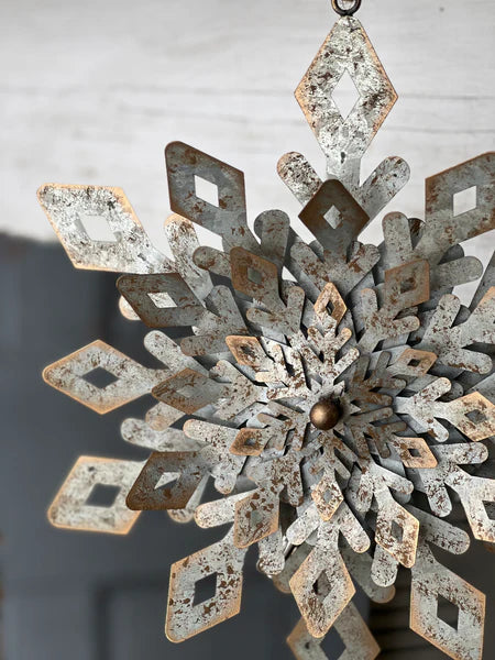 Snowflake Soiree Ornament - 2 Sizes