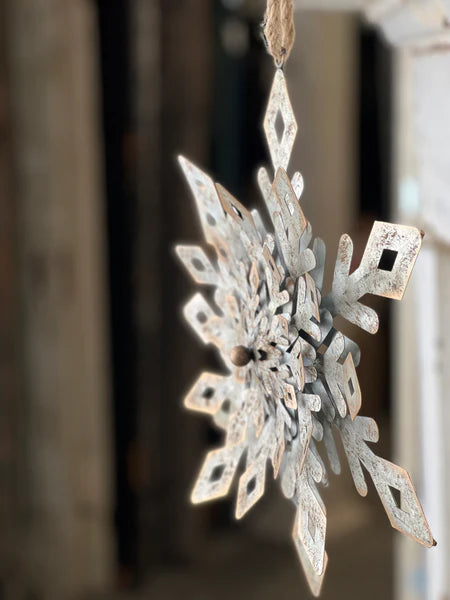 Snowflake Soiree Ornament - 2 Sizes