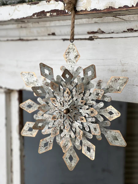 Snowflake Soiree Ornament - 2 Sizes