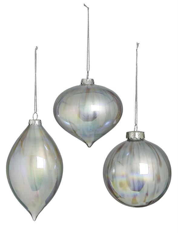 Rose Painted Ornament - 3 Styles