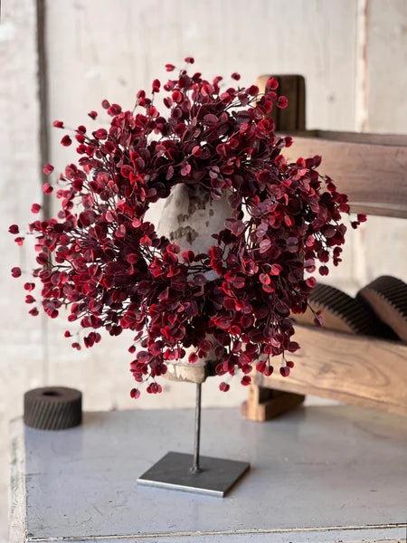 Rushing Red Leaves Candle Ring