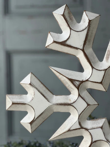 Freefall Wood Snowflakes - 2 Sizes