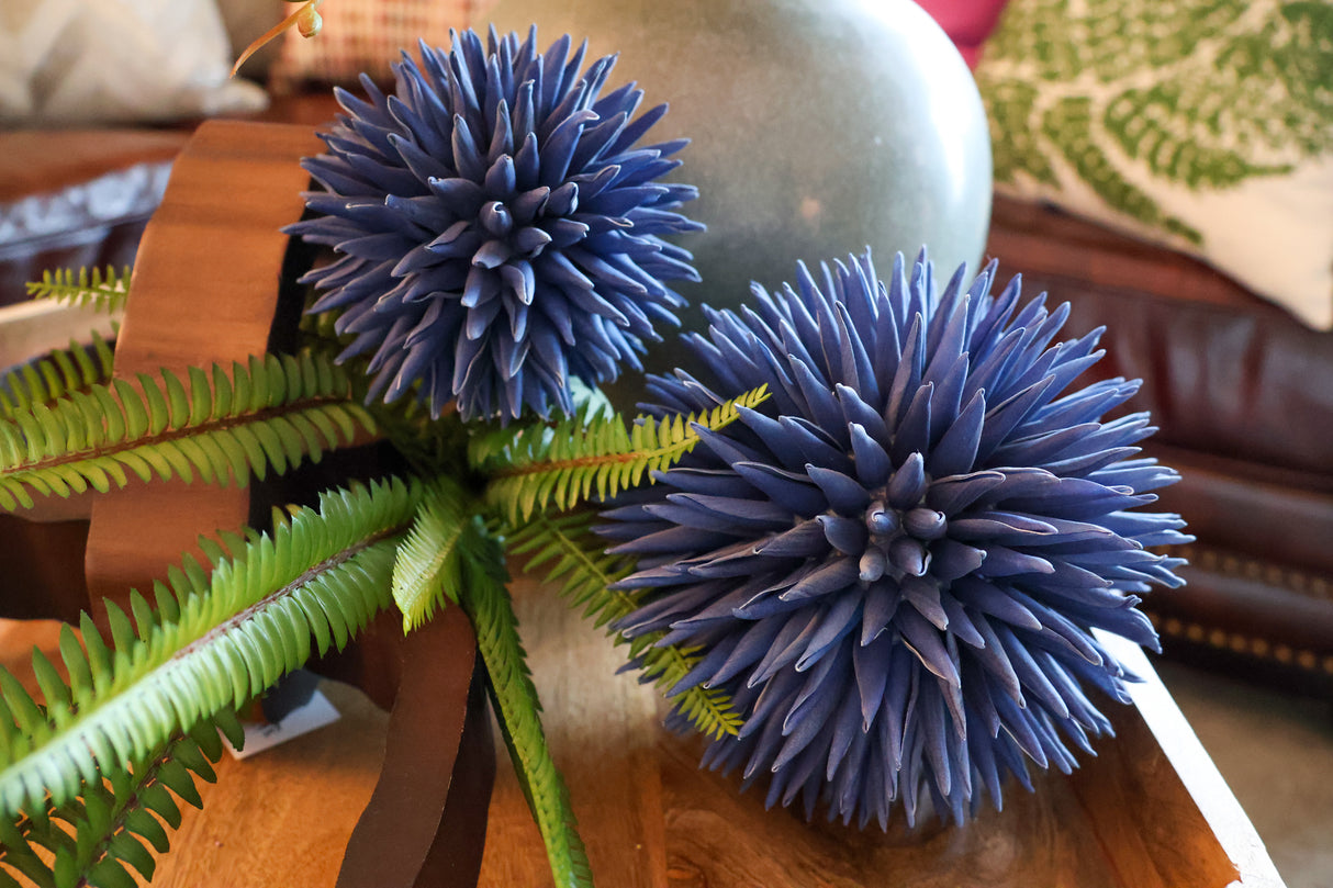 Navy 4.5" Foam Spike Orb