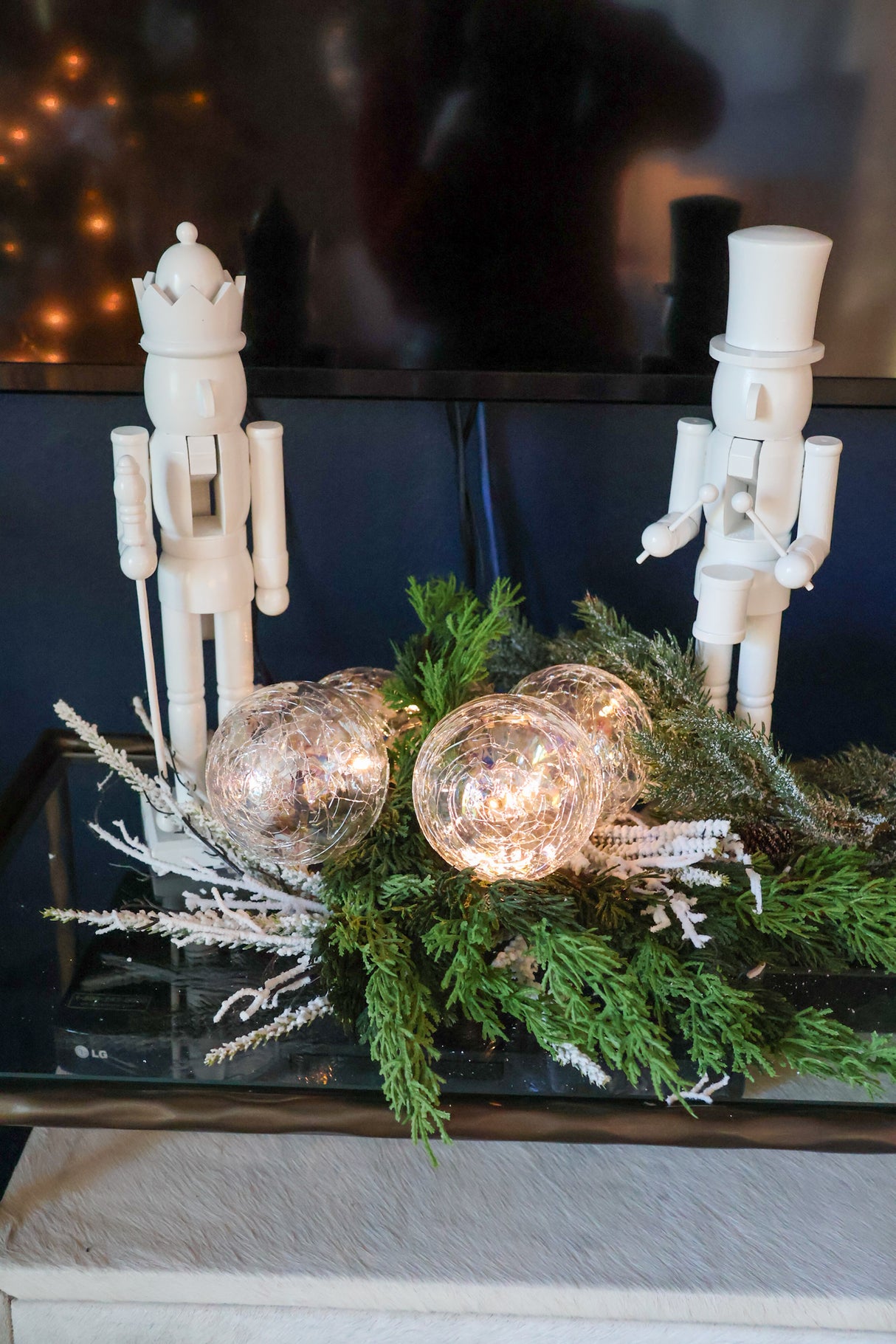 White Wood Nutcracker