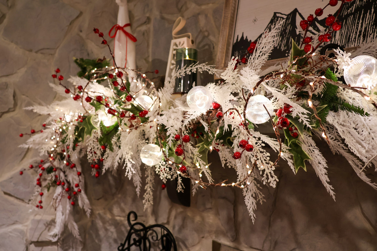 Borealis LED 10 Bulb Garland