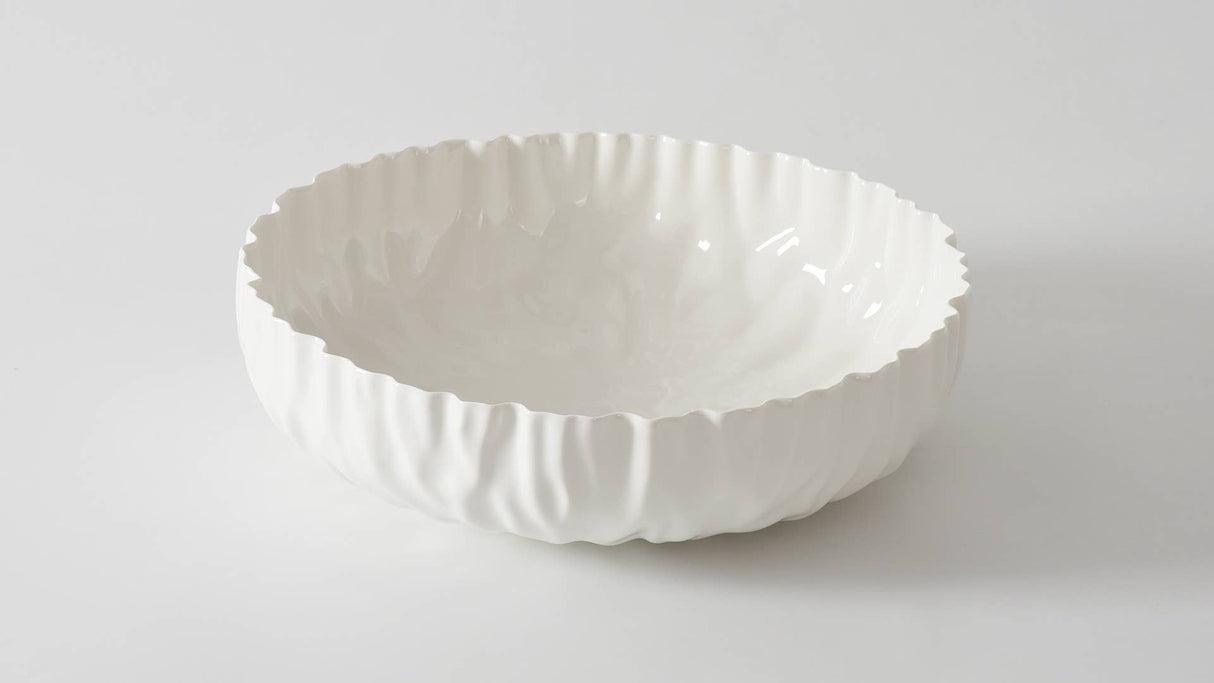 Porcelain Extra Large Shallow Bowl