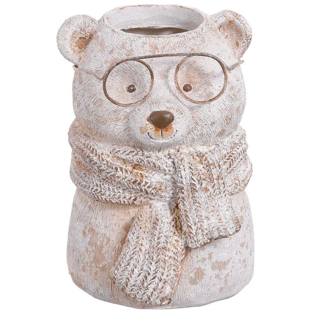 Eskimo Kisses Bear Planter