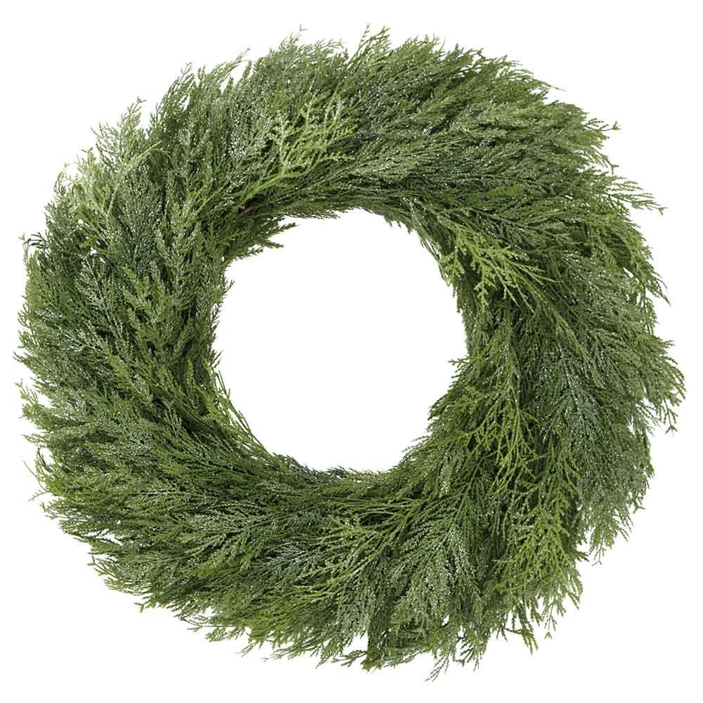 30" Ultra Deluxe Mixed Cedar Wreath