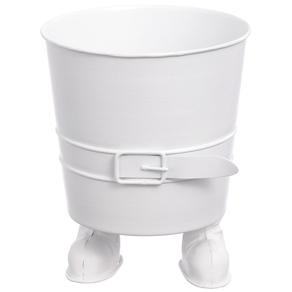 Jolly Metal Santa Pants Planter