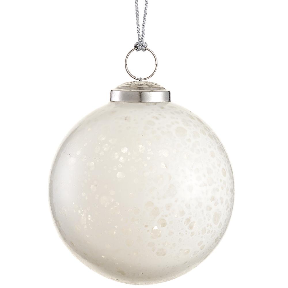 December Delights Glass Ornament