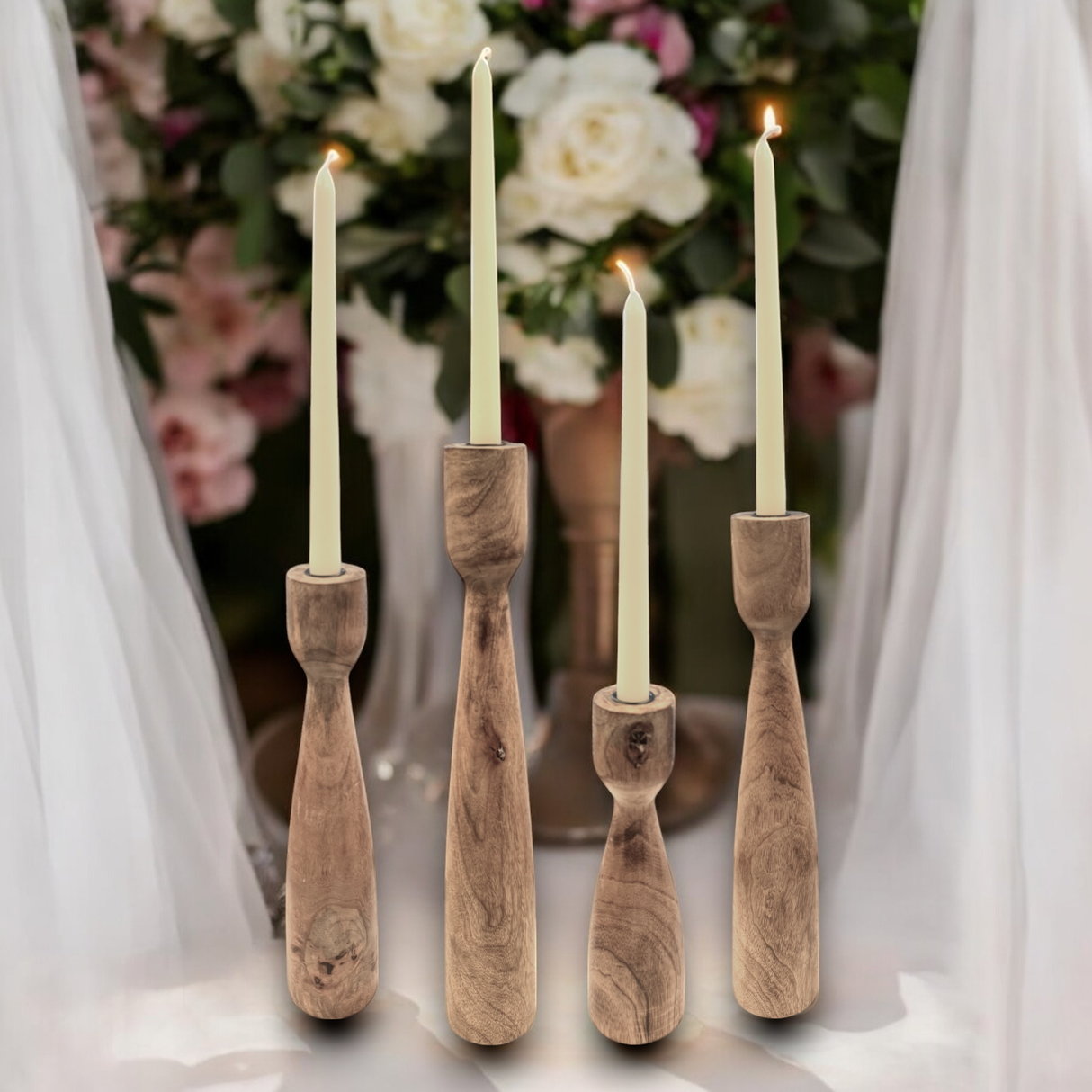 Silhouette Taper Candleholder- 4 Sizes