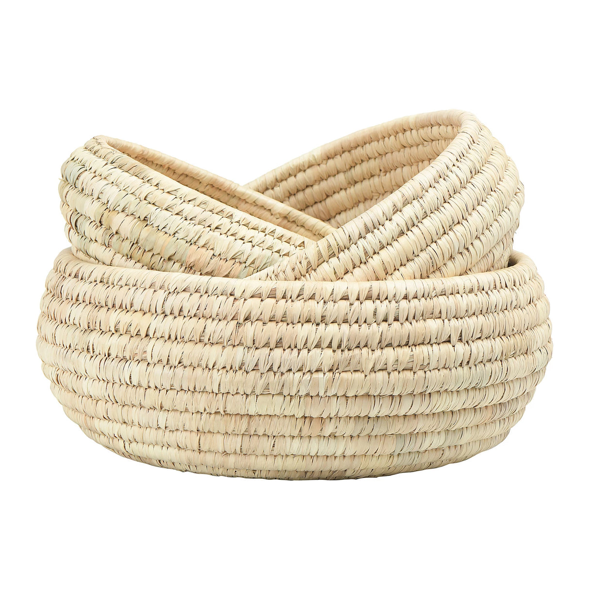 Grass and Date Leaf Baskets - 3 Sizes