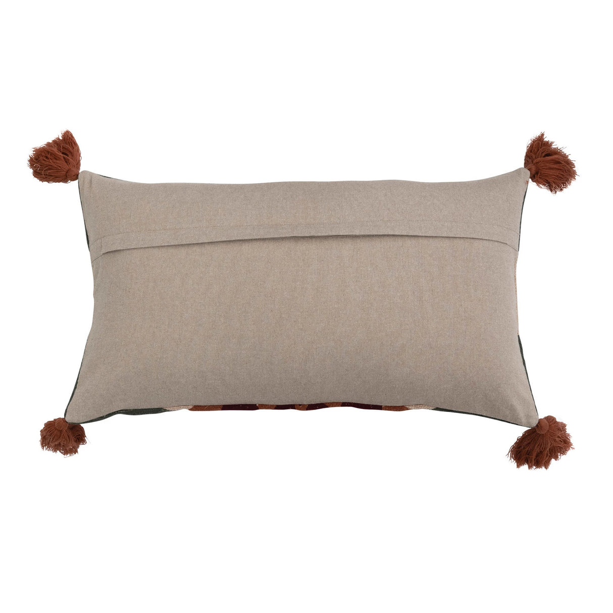 Suzani Embroidery Lumbar Pillow