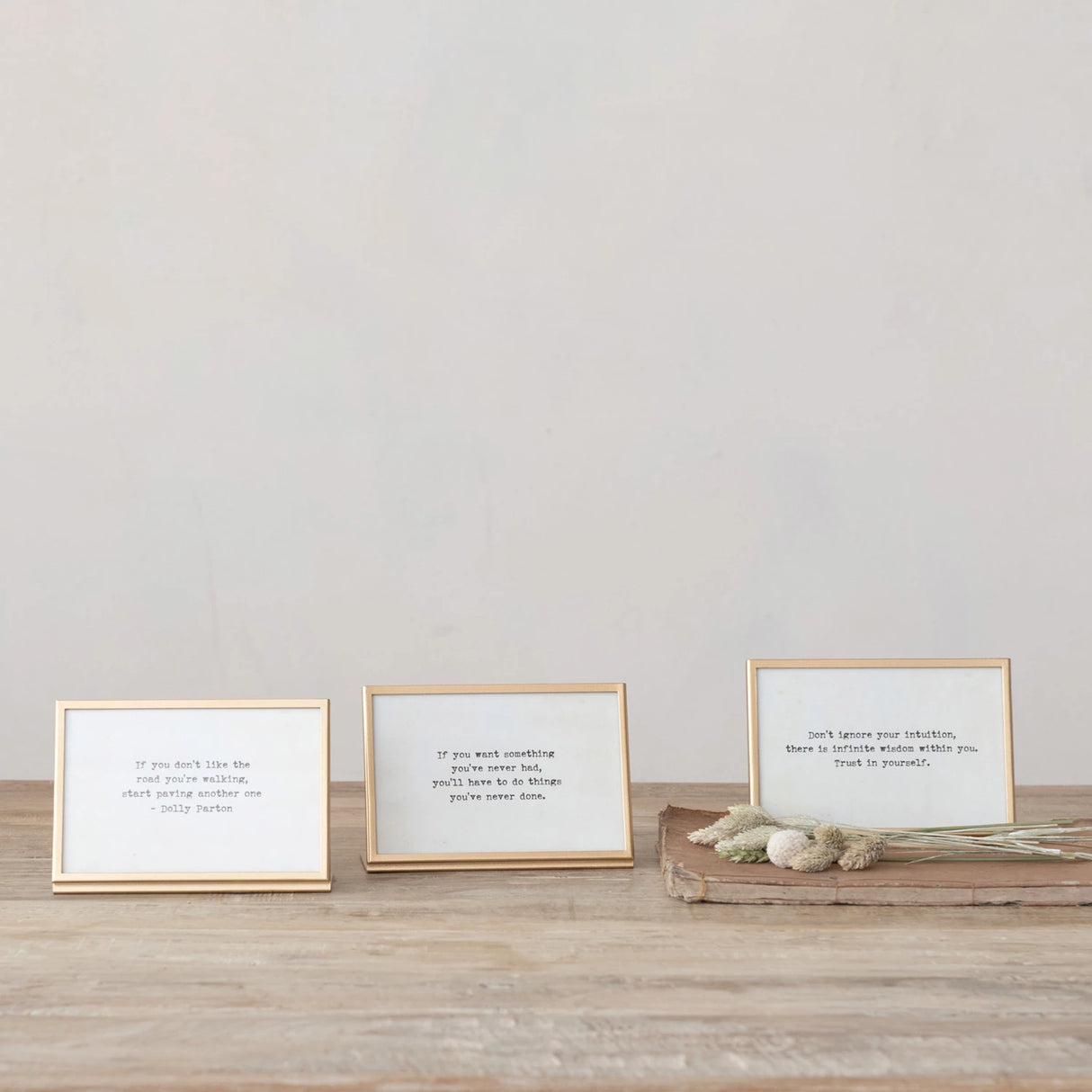 Framed Saying - 3 Styles