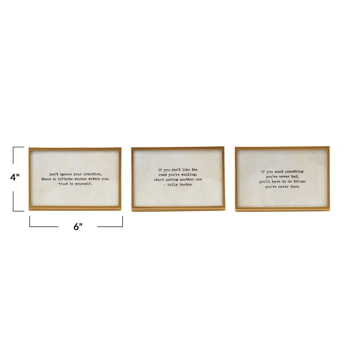 Framed Saying - 3 Styles