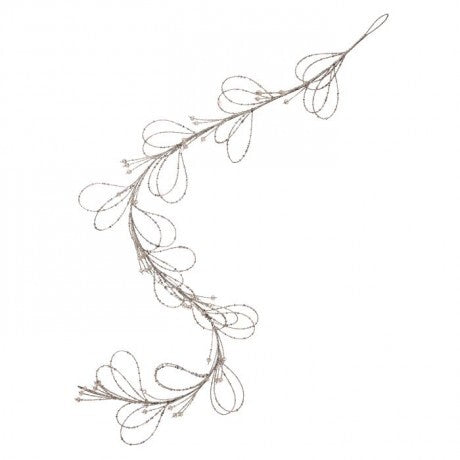 48" Acrylic Bugle Bead Garland